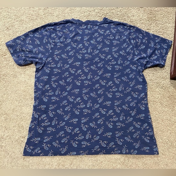 Vintage Victoria’s Secret Country Cotton Short Sleeve Paisley Tshirt Women’s L - Picture 5 of 5